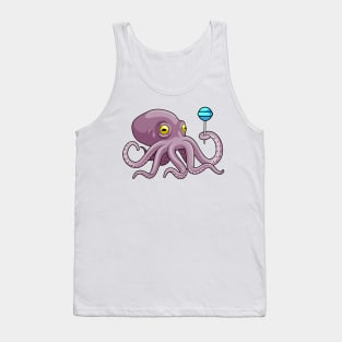 Octopus with Lollipop Tank Top